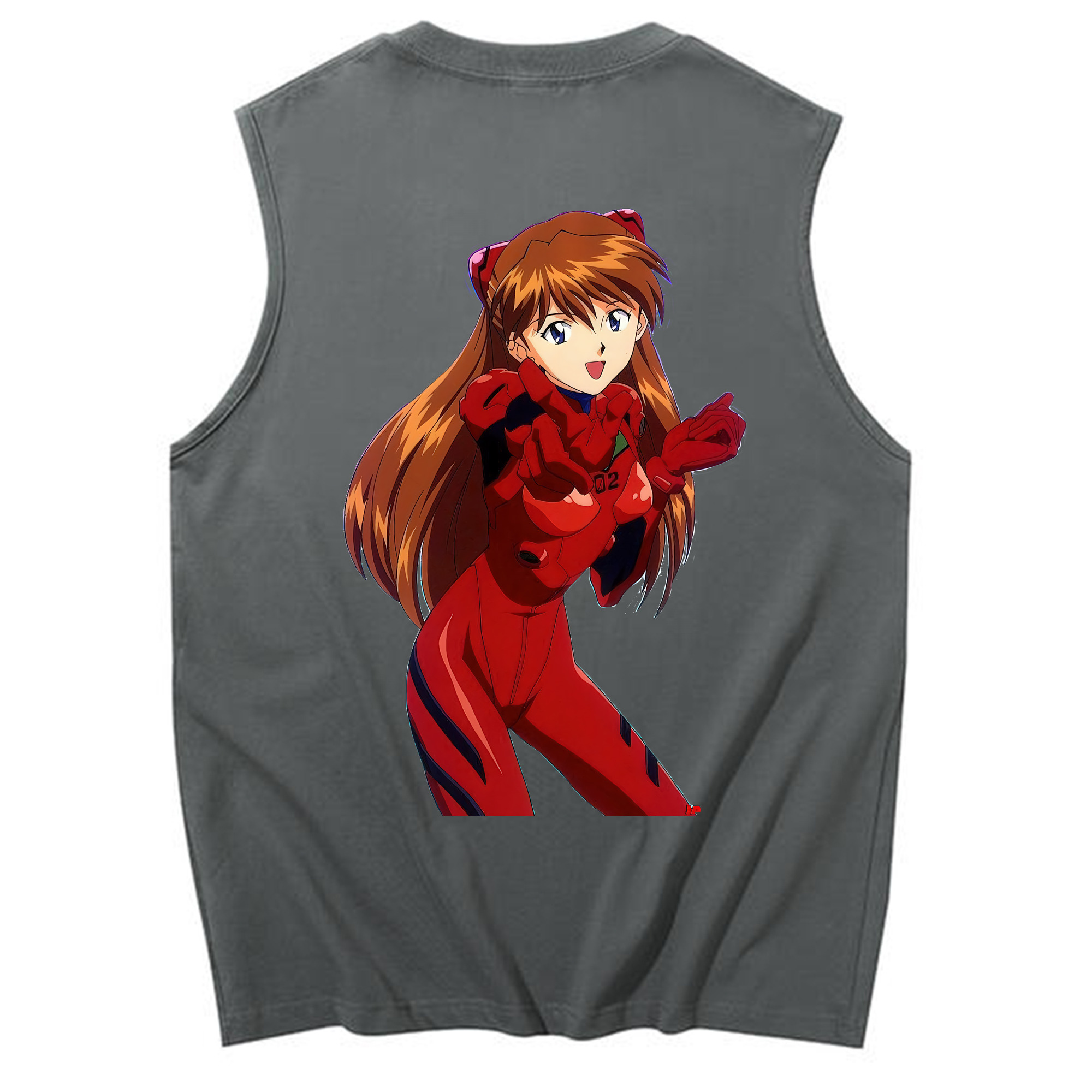 （画像用） EVA 新世紀エヴァンゲリオン コットン100％タンクトップ（背面プリント）
